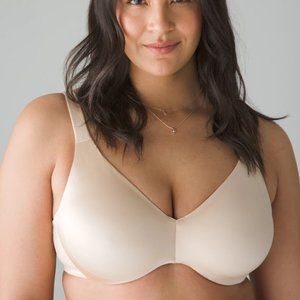 Soma Sensuous Sides Minimizer 1" Bra 34DDD Nude Beige Soft Cup Underwire
